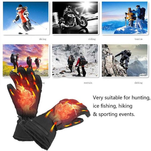 sports gloves motorcycle electric heating with batteries heated thermal five fingers hand warmer fit motorcycles riding, Black
sports gloves motorcycle electric heating with batteries heated thermal five fingers hand warmer fit motorcycles riding, Black