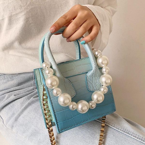 evening bags rainbow gradient color small handbags for women pearl metal chain mini poker tote crocodile grain leather crossbody bag
evening bags rainbow gradient color small handbags for women pearl metal chain mini poker tote crocodile grain leather crossbody bag