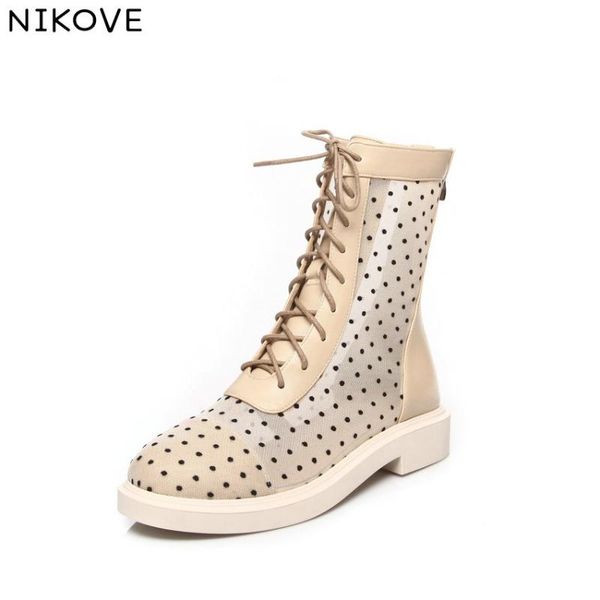 boots nikove 2021 polka dot women summer shoes mesh square low heel zipper black ankle classic woman size 34-43
boots nikove 2021 polka dot women summer shoes mesh square low heel zipper black ankle classic woman size 34-43