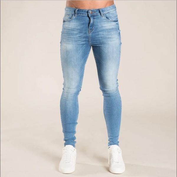 men's jeans elastic waist skinny men black casual streetwear jogger pants mens high street slim fit man fashion denim trousers, Blue
men's jeans elastic waist skinny men black casual streetwear jogger pants mens high street slim fit man fashion denim trousers, Blue