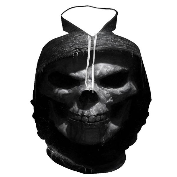 men's hoodies & sweatshirts and women's hoodie 3d color printing nightmare skull series round tie cap long sleeve autumn winter sp, Black
men's hoodies & sweatshirts and women's hoodie 3d color printing nightmare skull series round tie cap long sleeve autumn winter sp, Black