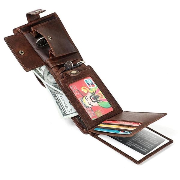 men layer cow skin 3 folds genuine leather various slots school boys short wallets with transparent id license card showcase, Red;black
men layer cow skin 3 folds genuine leather various slots school boys short wallets with transparent id license card showcase, Red;black