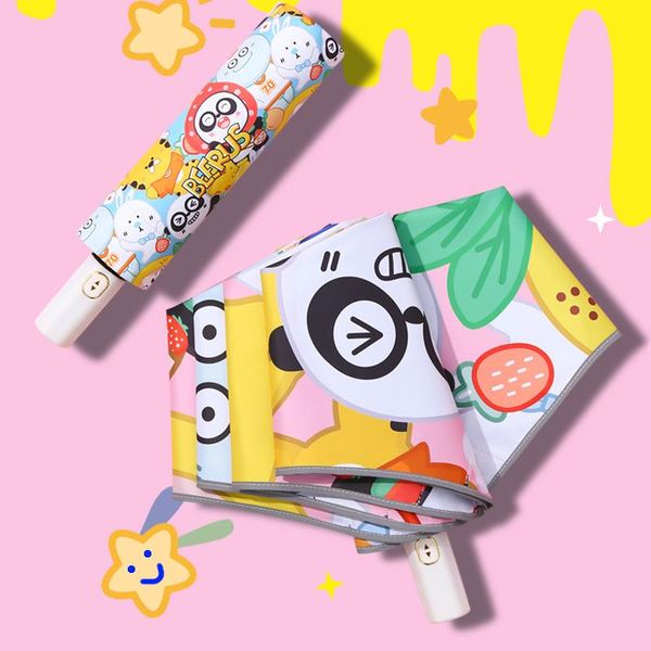 umbrellas cartoon automatic explosion-proof rounded corner children's folding umbrella portable anti-ultraviolet sunny
umbrellas cartoon automatic explosion-proof rounded corner children's folding umbrella portable anti-ultraviolet sunny
