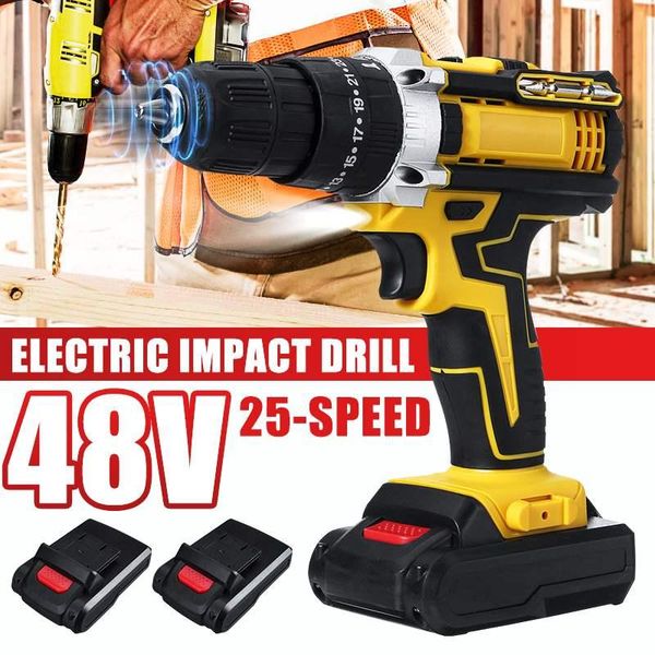 professiona electric drills 48v cordless drill screwdriver mini wireless power driver 2pcs dc lithium-ion battery
professiona electric drills 48v cordless drill screwdriver mini wireless power driver 2pcs dc lithium-ion battery