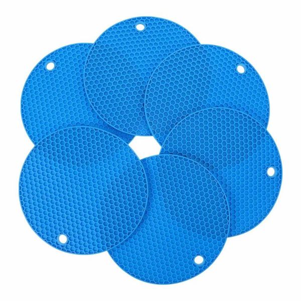 mats & pads 6pcs table coasters pot cutlery heat insulation cup
mats & pads 6pcs table coasters pot cutlery heat insulation cup