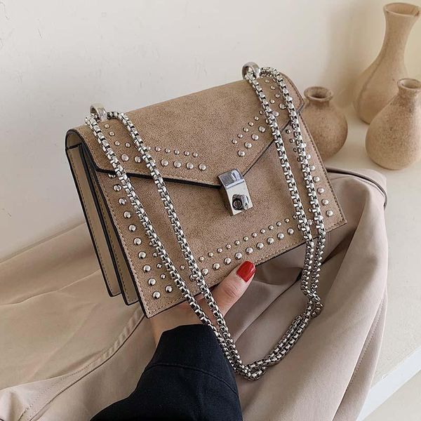 evening bags scrub leather brand designer shoulder simple for women 2021 chain rivet luxury crossbody bag female fashion small handbags
evening bags scrub leather brand designer shoulder simple for women 2021 chain rivet luxury crossbody bag female fashion small handbags