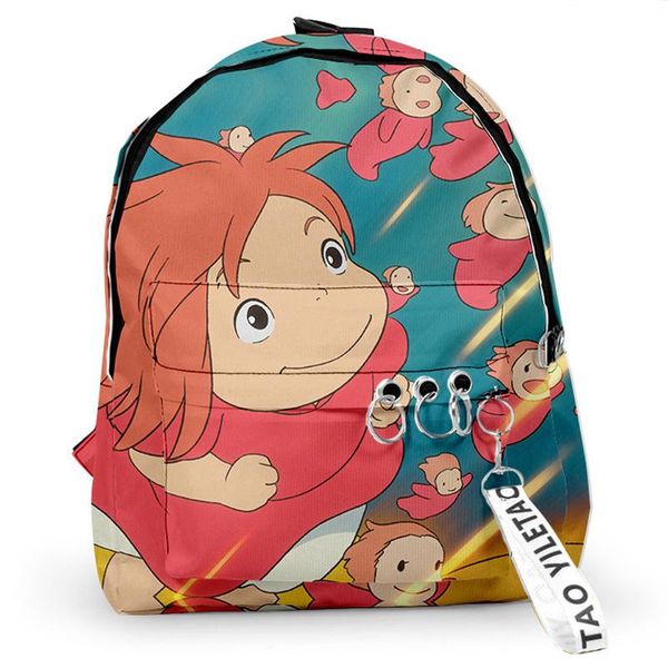 backpack ponyo on the cliff book school bags mochila travel ribbon ring circle small boys girl cosplay
backpack ponyo on the cliff book school bags mochila travel ribbon ring circle small boys girl cosplay