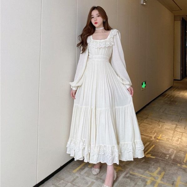 casual dresses boho dress bohemian long maxi women elegant bow ribbon belt lace square collar vintage korean beach 2021 21180, Black;gray
casual dresses boho dress bohemian long maxi women elegant bow ribbon belt lace square collar vintage korean beach 2021 21180, Black;gray
