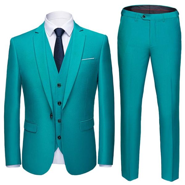 men's suits & blazers suit men 3 pieces (blazers+ pants +vest) social fashion solid business set casual formale plus size s-6xl, White;black
men's suits & blazers suit men 3 pieces (blazers+ pants +vest) social fashion solid business set casual formale plus size s-6xl, White;black