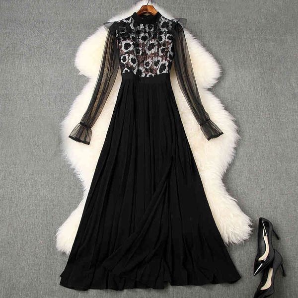 casual dresses spring summer black long sleeve round neck floral print tulle pleated panelled maxi dress & fashion lj10t10576 qv02, Black;gray
casual dresses spring summer black long sleeve round neck floral print tulle pleated panelled maxi dress & fashion lj10t10576 qv02, Black;gray