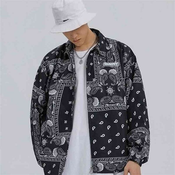 hip hop fashion spring autumn streetstyle jacket for men clothes mens windbreaker coat bandana paisley pattern outwear 210819, Tan;black
hip hop fashion spring autumn streetstyle jacket for men clothes mens windbreaker coat bandana paisley pattern outwear 210819, Tan;black