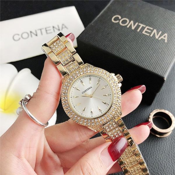 wristwatches women watches full crystal silver ladies watch stainless steel band classic bracelet female clock, Slivery;brown
wristwatches women watches full crystal silver ladies watch stainless steel band classic bracelet female clock, Slivery;brown