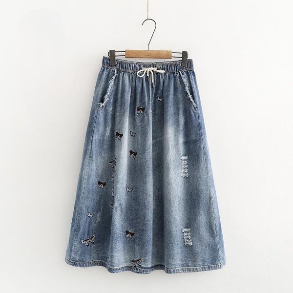 skirts bows embroidery empire waist prairie chic skirt mid-calf women dm001, Black
skirts bows embroidery empire waist prairie chic skirt mid-calf women dm001, Black