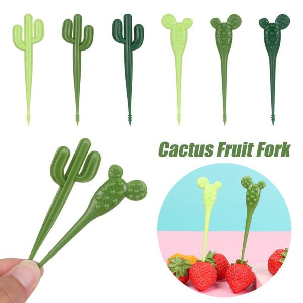 forks 6 pcs decorative sticks salad fruit fork dessert cactus toothpicks children's tableware reusable
forks 6 pcs decorative sticks salad fruit fork dessert cactus toothpicks children's tableware reusable