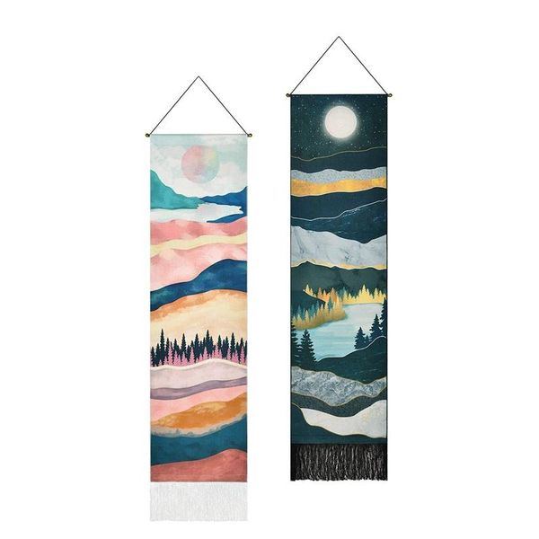 paintings 2set narrow tapestry wall hanging long landscape painting nature for home bedroom vertical
paintings 2set narrow tapestry wall hanging long landscape painting nature for home bedroom vertical