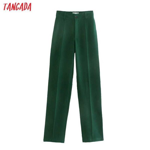 tangada fashion women green high waist suit pants trousers pockets buttons office lady pants pantalon je105 210609, Black;white
tangada fashion women green high waist suit pants trousers pockets buttons office lady pants pantalon je105 210609, Black;white