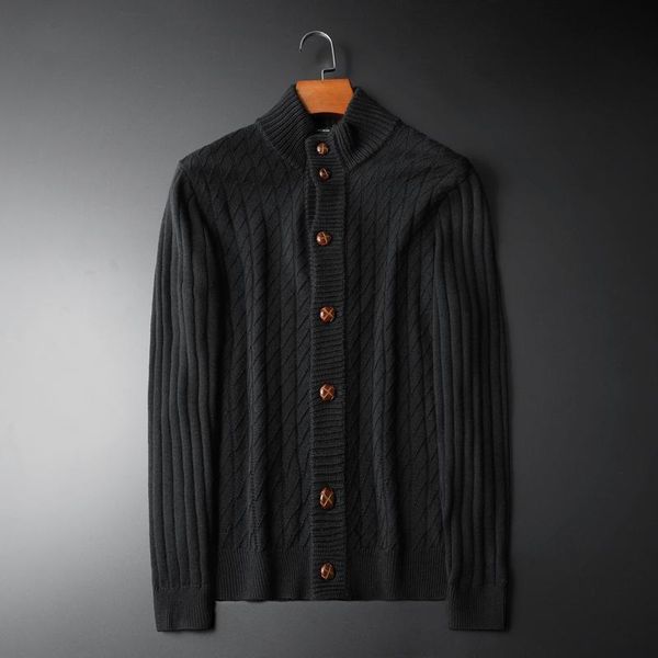men's sweaters 2021 spring and autumn cardigan high-end fashion knitted sweater jacquard jacket youth plus size, White;black
men's sweaters 2021 spring and autumn cardigan high-end fashion knitted sweater jacquard jacket youth plus size, White;black