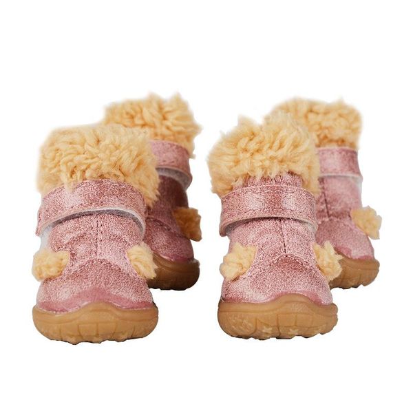 dog apparel shoes for autumn and winter cotton with fur thickened warm snow boots anti-slip wear-resistant pet supplies
dog apparel shoes for autumn and winter cotton with fur thickened warm snow boots anti-slip wear-resistant pet supplies
