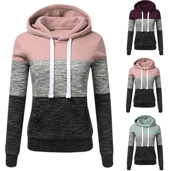 women's hoodies & sweatshirts autumn winter long sleeve hoody ladies zipper pocket patchwork hooded sweatshirt female outwear plus 4xl, Black
women's hoodies & sweatshirts autumn winter long sleeve hoody ladies zipper pocket patchwork hooded sweatshirt female outwear plus 4xl, Black