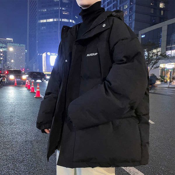 men's cotton winter jacket, warm coat with hat, oversized coat, fashion, 2021, Black
men's cotton winter jacket, warm coat with hat, oversized coat, fashion, 2021, Black