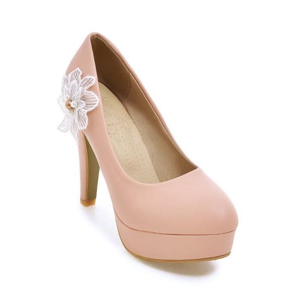 dress shoes big size individual flower decoration ladies high heels women woman pumps, Black
dress shoes big size individual flower decoration ladies high heels women woman pumps, Black