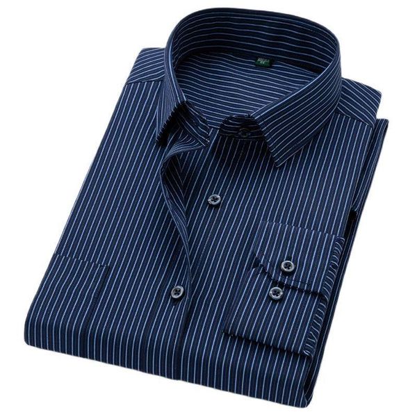 men's casual shirts clothingshirt2021 four seasons business long sleeve shirt, youth trend stripe button type large size clothing, White;black 
men's casual shirts clothingshirt2021 four seasons business long sleeve shirt, youth trend stripe button type large size clothing, White;black