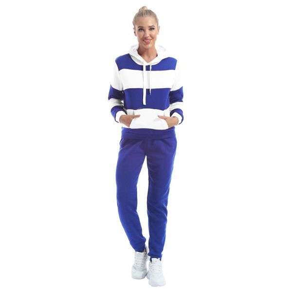 autumn winter women warm 2pcs sportswear stripes print hooded hoodie long sleeves sweatshirt and pants set for gym running sets, Black;blue
autumn winter women warm 2pcs sportswear stripes print hooded hoodie long sleeves sweatshirt and pants set for gym running sets, Black;blue