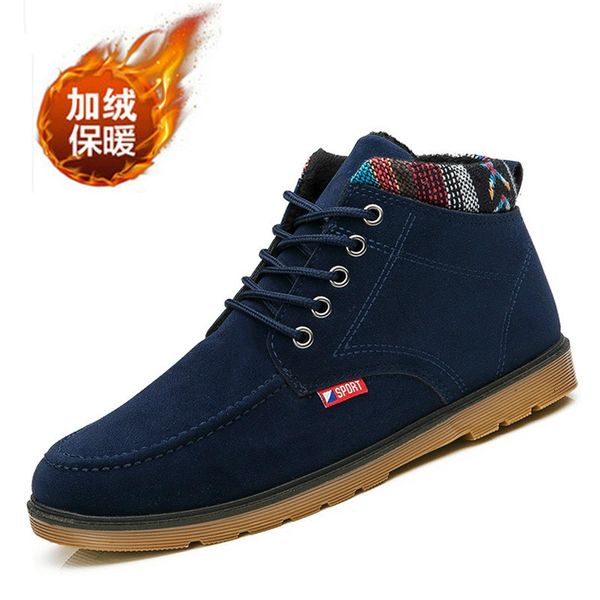 boot winter men's boots bow-up style fashion trend male stuffed man keep warm snow boot hjm90 88dk, Black
boot winter men's boots bow-up style fashion trend male stuffed man keep warm snow boot hjm90 88dk, Black