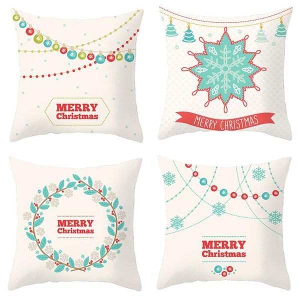 merry christmas polyester cushion cover snowflake pattern soft pillowcase for living room sofa bedroom home festival decor 45x45 cushion/dec
merry christmas polyester cushion cover snowflake pattern soft pillowcase for living room sofa bedroom home festival decor 45x45 cushion/dec