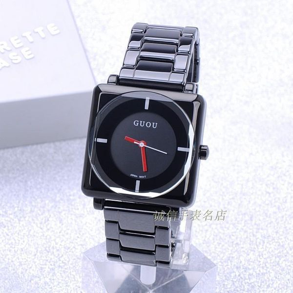 wristwatches hk brandquartz waterproof women's watches square dial black full stainless steel band fashion luxury gift lady, Slivery;brown
wristwatches hk brandquartz waterproof women's watches square dial black full stainless steel band fashion luxury gift lady, Slivery;brown
