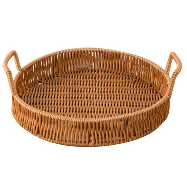 rattan bread basket round woven tea tray with handles for serving dinner parties coffee breakfast (25cm) storage baskets
rattan bread basket round woven tea tray with handles for serving dinner parties coffee breakfast (25cm) storage baskets