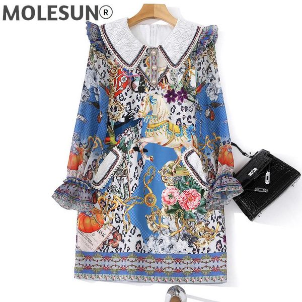 casual dresses summer quality women's party comfortable vintage adorable beaded trumpet sleeve exquisite print elegant mini dress, Black;gray
casual dresses summer quality women's party comfortable vintage adorable beaded trumpet sleeve exquisite print elegant mini dress, Black;gray