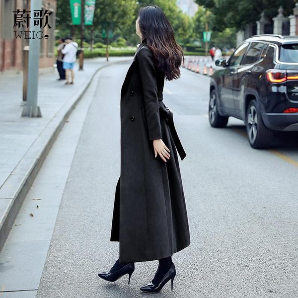 women's wool & blends tweed coat shows thin black woolen middle and long korean version 2021 autumn winter knee shaping
women's wool & blends tweed coat shows thin black woolen middle and long korean version 2021 autumn winter knee shaping