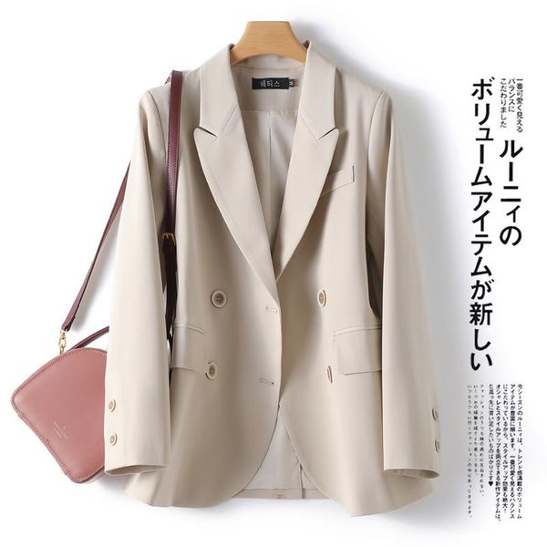 women's suits & blazers 21 autumn back slit casual all-match design sense niche suit jacket small for women, White;black
women's suits & blazers 21 autumn back slit casual all-match design sense niche suit jacket small for women, White;black