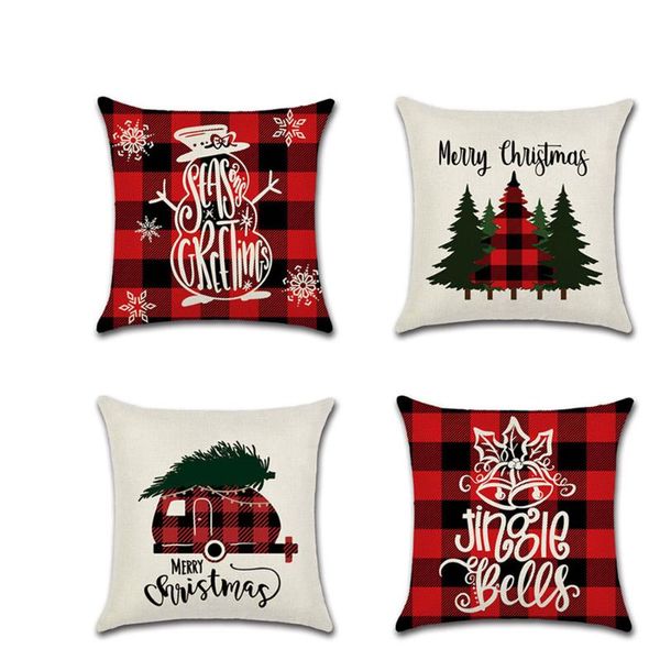cushion/decorative pillow christmas day linen cushion cover decorative red plaid tree pillowcase 45*45cm
cushion/decorative pillow christmas day linen cushion cover decorative red plaid tree pillowcase 45*45cm