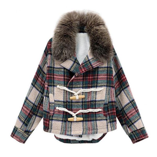 women's jackets vintage wool liner oversized plaid jacket coat women 2021 fashion double-layer long sleeve loose outerwear chic, Black;brown
women's jackets vintage wool liner oversized plaid jacket coat women 2021 fashion double-layer long sleeve loose outerwear chic, Black;brown