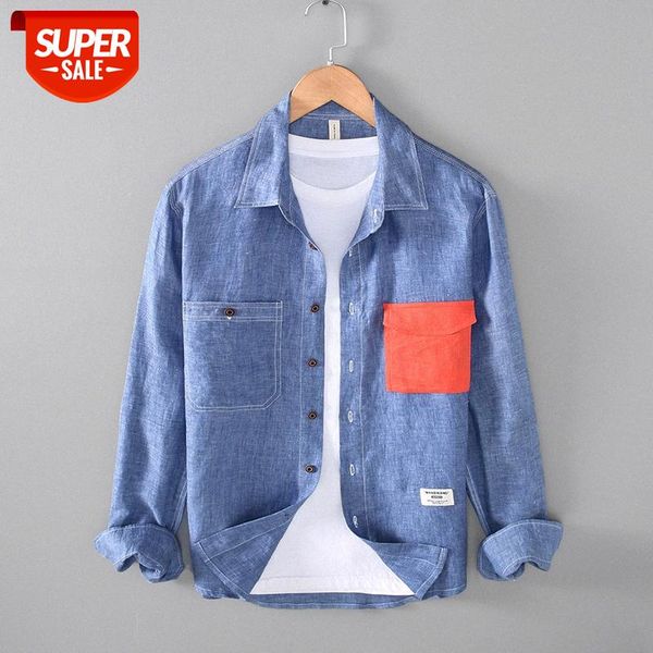 loose casual solid color cotton and linen long-sleeved shirt men's #b48h, White;black
loose casual solid color cotton and linen long-sleeved shirt men's #b48h, White;black