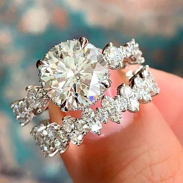 pce luxury women engagement wedding set rings shiny brilliant cubic zirconia jewelry bridal marriage party ring, Slivery;golden
pce luxury women engagement wedding set rings shiny brilliant cubic zirconia jewelry bridal marriage party ring, Slivery;golden