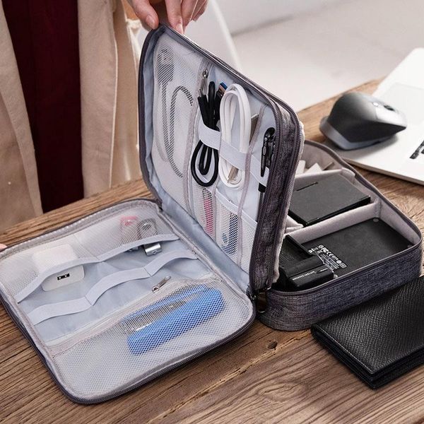 storage bags three layer waterproof digital electronic bag power pack high capacity usb data cable organizer
storage bags three layer waterproof digital electronic bag power pack high capacity usb data cable organizer