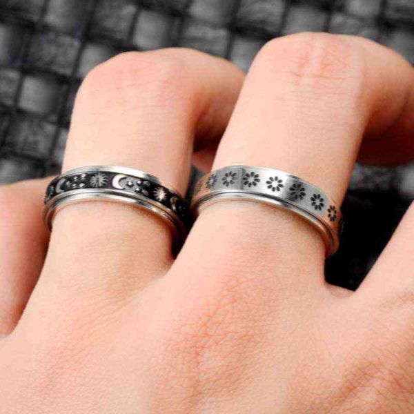 anti-anxiety rings for rotate y stainless steel ring with sun moon flower pattern anti-stress accessories g1125, Slivery;golden
anti-anxiety rings for rotate y stainless steel ring with sun moon flower pattern anti-stress accessories g1125, Slivery;golden