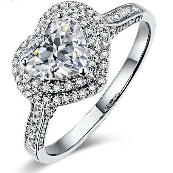 white gold 1 2 3 4 5 heart moissanite diamond ring women wedding party anniversary engagement elegant romantic cluster rings, Golden;silver
white gold 1 2 3 4 5 heart moissanite diamond ring women wedding party anniversary engagement elegant romantic cluster rings, Golden;silver