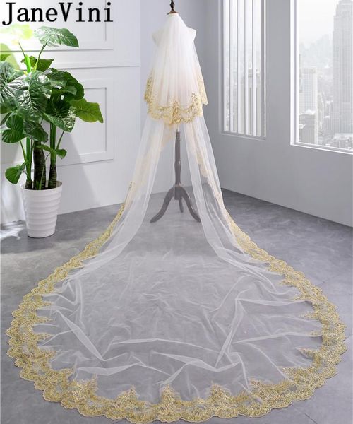 bridal veils janevini bling sequined lace long wedding veil with comb gold appliques two layers 3.5 meters cathedral bride to be, Black
bridal veils janevini bling sequined lace long wedding veil with comb gold appliques two layers 3.5 meters cathedral bride to be, Black