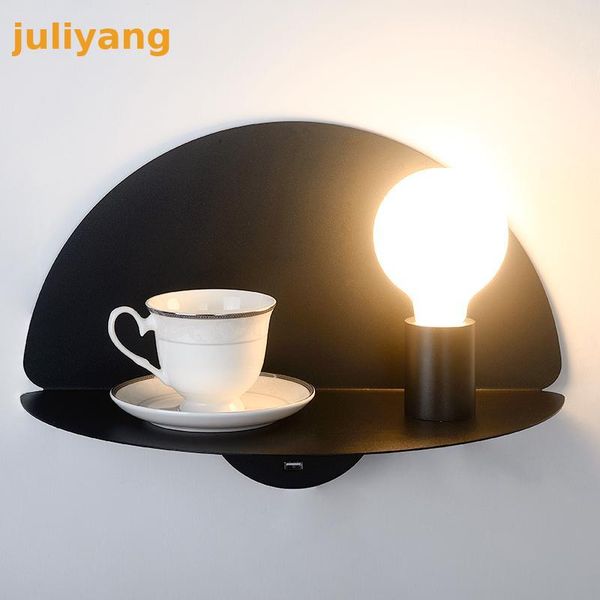 wall lamp bedroom bedside living room study nordic minimalist modern shelves deskusb charging plug
wall lamp bedroom bedside living room study nordic minimalist modern shelves deskusb charging plug