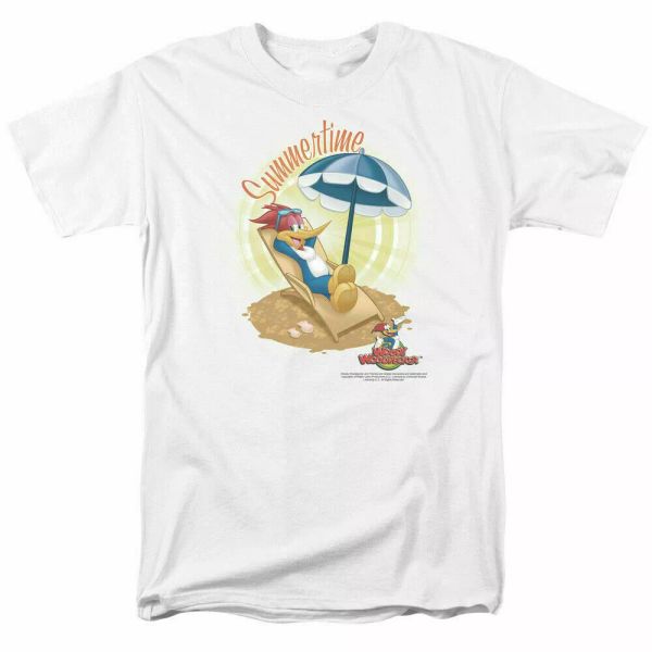 woody woodpecker summertime t shirt mens licensed cartoon merchandise white, White;black
woody woodpecker summertime t shirt mens licensed cartoon merchandise white, White;black