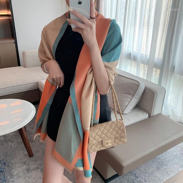 women winter scarves long bufanda imitation cashmere scarf thick blanket and shawls foulard pashmina neckerchief female 190*60cm1, Blue;gray
women winter scarves long bufanda imitation cashmere scarf thick blanket and shawls foulard pashmina neckerchief female 190*60cm1, Blue;gray
