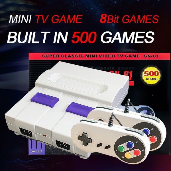 retro super classic game mini tv 8 bit family video console built-in 500 games handheld gaming player gift portable players
retro super classic game mini tv 8 bit family video console built-in 500 games handheld gaming player gift portable players
