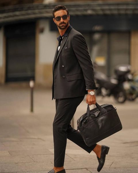 men's suits & blazers (jacket+pants) tailor-made black slim fit 2 piece groomsman men suit formal prom blazer party evening custom made, White;black
men's suits & blazers (jacket+pants) tailor-made black slim fit 2 piece groomsman men suit formal prom blazer party evening custom made, White;black
