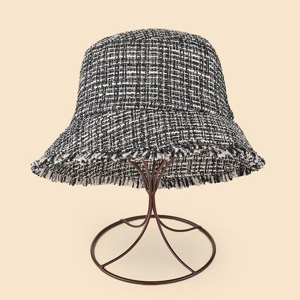 wide brim hats british style retro classic fringe fisherman hat autumn and winter warm big fashion bucket women, Blue;gray
wide brim hats british style retro classic fringe fisherman hat autumn and winter warm big fashion bucket women, Blue;gray