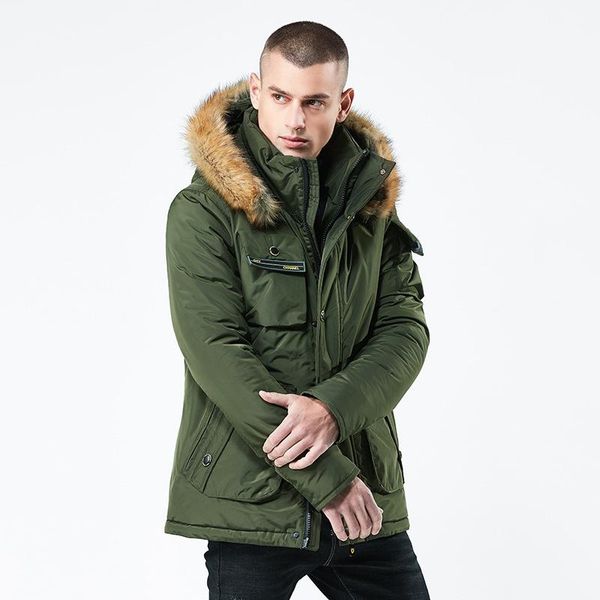 men's jackets oblique large pocket cotton padded clothes with wool collar detachable trend, Black;brown
men's jackets oblique large pocket cotton padded clothes with wool collar detachable trend, Black;brown