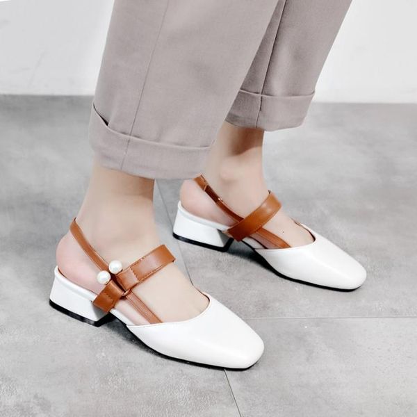 sandals big size 9 11 12 high heels sandals women shoes woman summer ladies square head and rear strap pearl with thick rzfd, Black
sandals big size 9 11 12 high heels sandals women shoes woman summer ladies square head and rear strap pearl with thick rzfd, Black